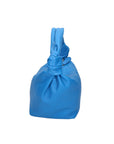 Lunaria Borsa a spalla da donna Vera pelle 06007-D222 BLU ASTER Chiara Ferretti
