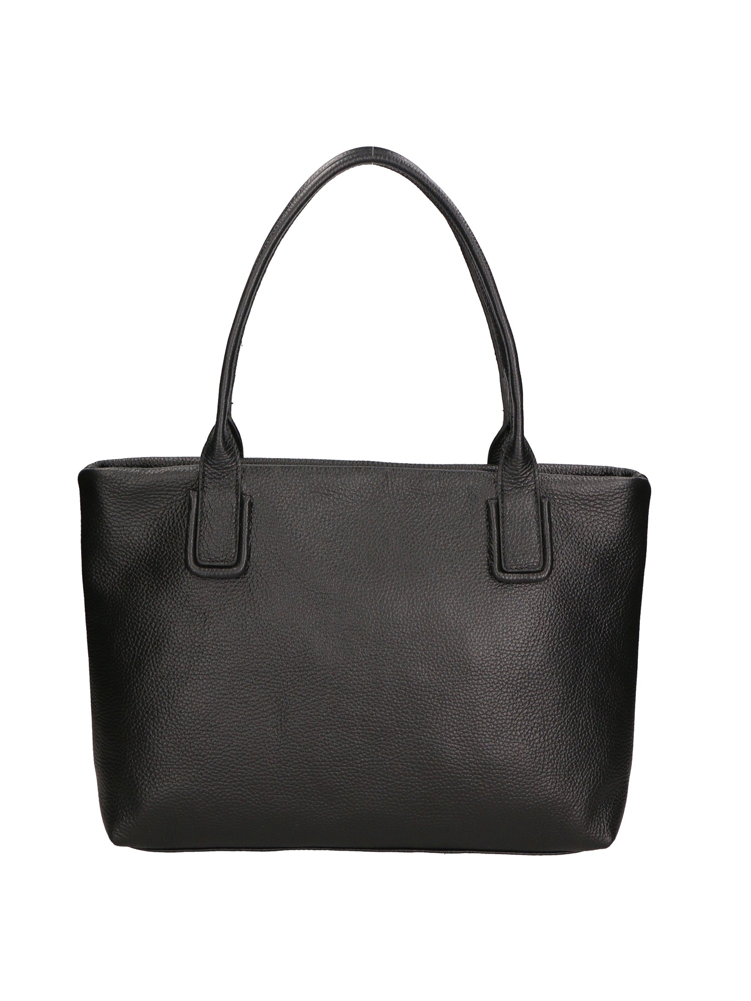 Lorena Borsa a spalla da donna Vera pelle 06506-D28 NERO Chiara Ferretti