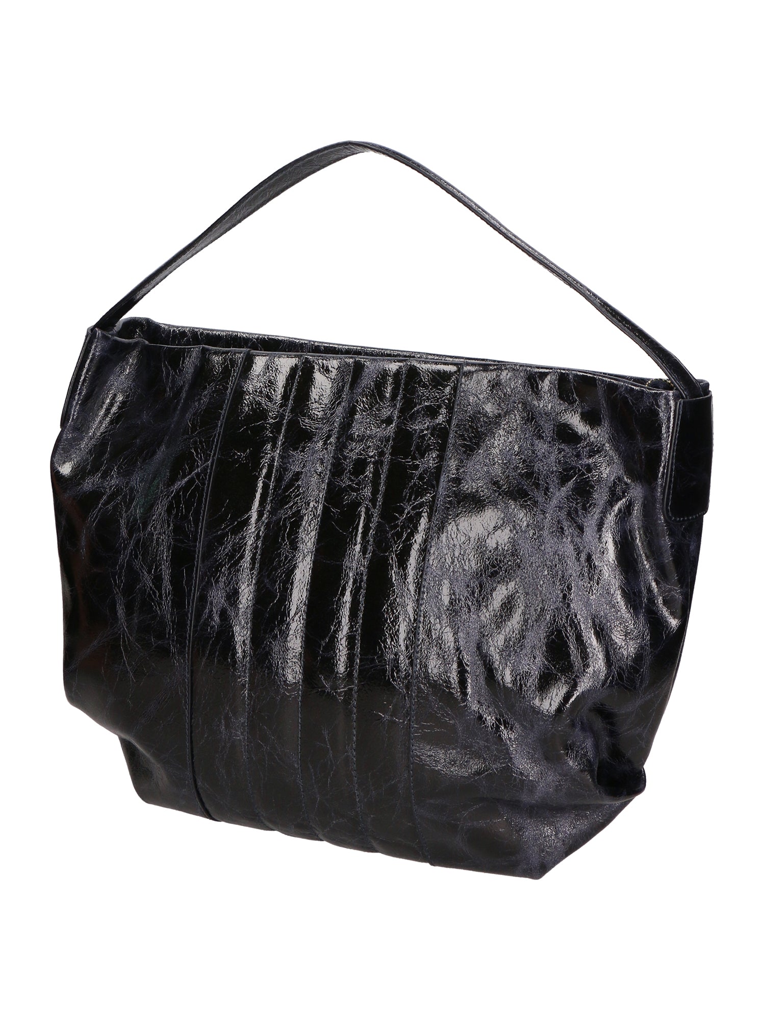 Vanda Borsa a spalla da donna Vera pelle 06507-013 BLU NAVY Chiara Ferretti