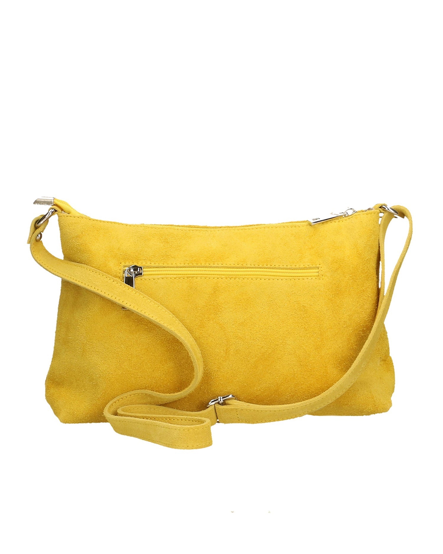 Embera Elite Borsa a tracolla donna Vera pelle scamosciata 8650-GIALLO Chiara Ferretti