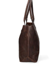 Brunella Borsa a mano da donna 100% pelle 524807-D23 T.MORO Chiara Ferretti