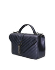 Volterra Borsa a tracolla da donna Vera Pelle 1626-BLU Chiara Ferretti
