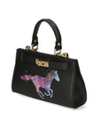 Noel Borsa a mano da donna Vera pelle 04265-D28 NERO BLACK Chiara Ferretti