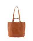 Borsa a spalla unisex in vera pelle Made in Italy 4610-MIELE Alessia Firenze