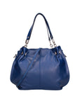 Ereba Borsa a mano da donna Made in Italy 100% pelle 3305-S22 BLUETTE Chiara Ferretti