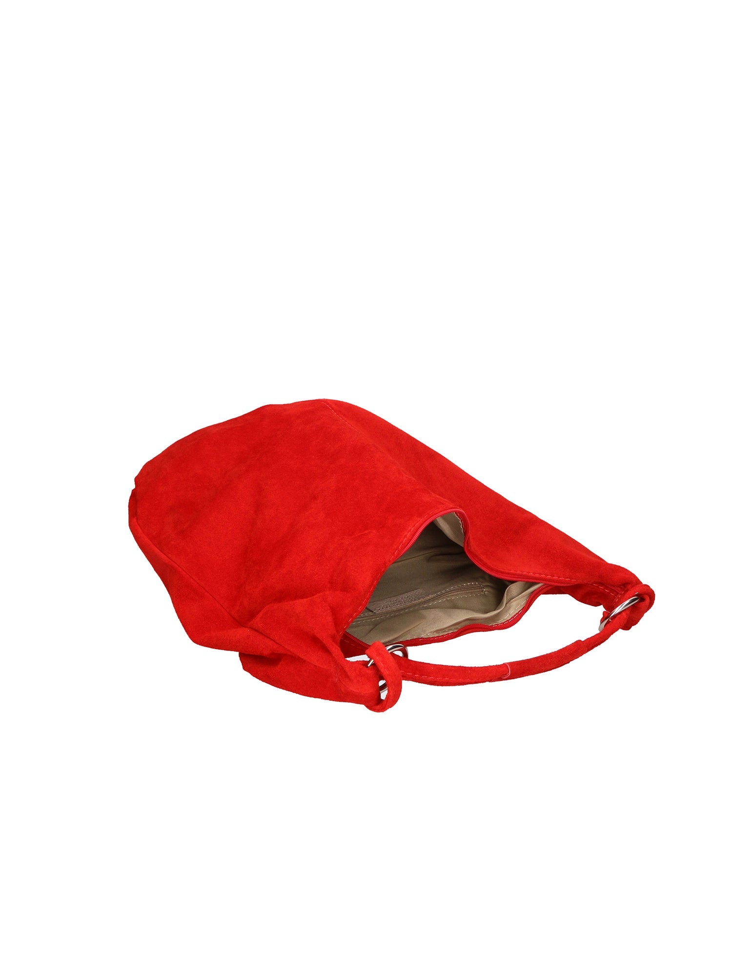 Valeria Borsa a spalla da donna Vera pelle 05280-023 ROSSO Chiara Ferretti
