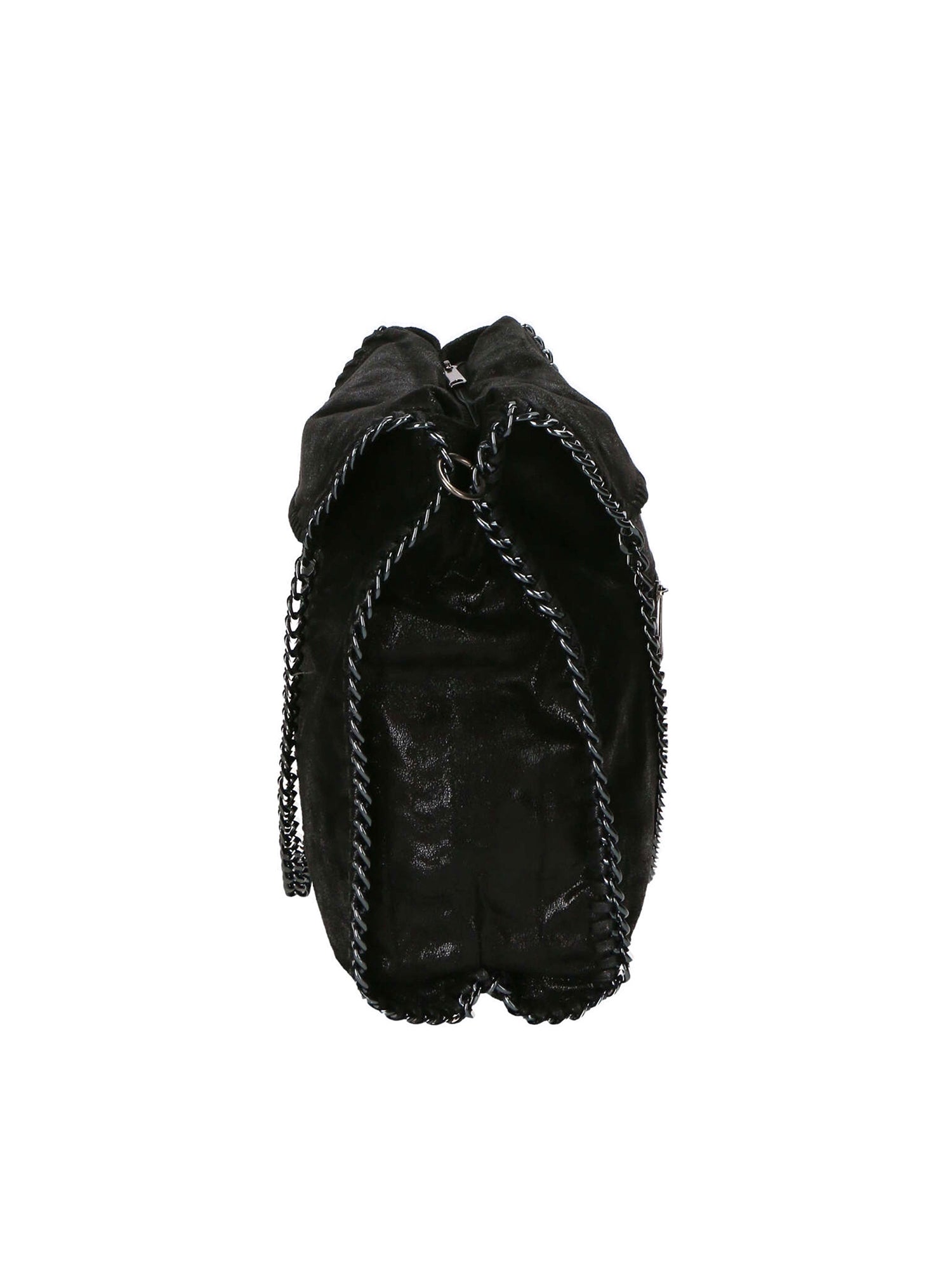Willelmina Borsa a spalla da donna 100% PU Leather N-9606-NERO Chiara Ferretti