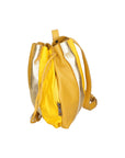 Nunzia Borsa a spalla da donna Vera pelle 576042-SENAPE Chiara Ferretti
