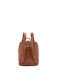 Zaino unisex in vera pelle Made in Italy 100% cotone 4057-MARRONE Alessia Firenze