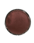 Nora Damen-Schultertasche aus echtem Leder, hergestellt in Italien, 22 x 22 x 5 cm