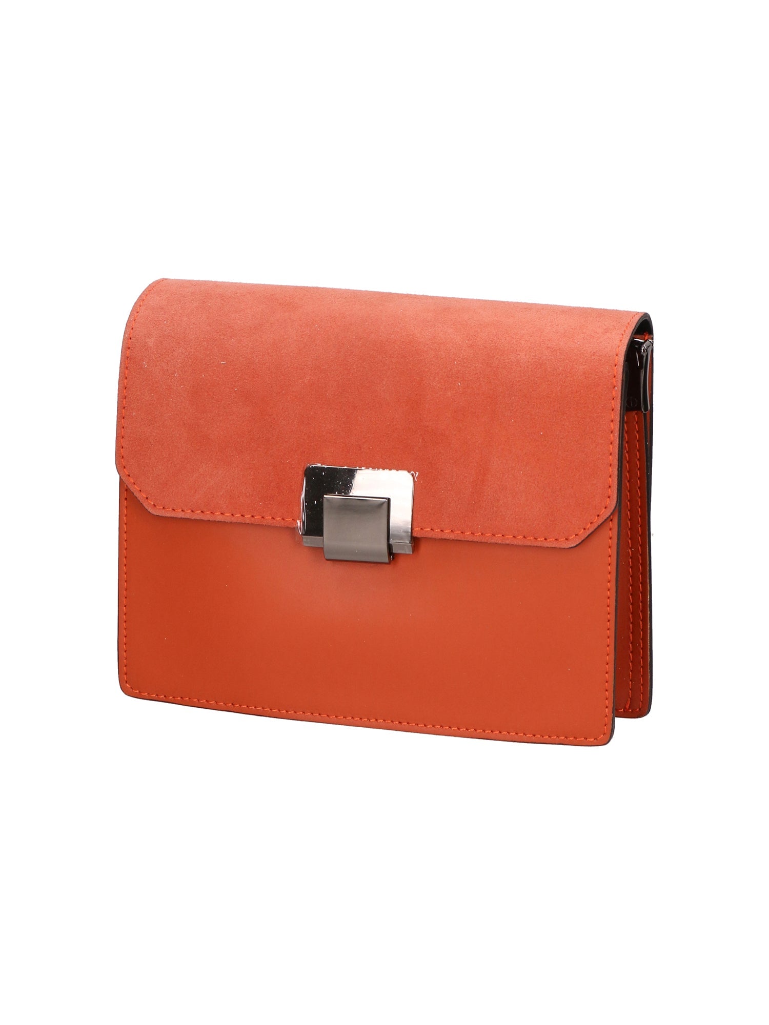 Palmira Borsa a spalla da donna Vera pelle 556014-ARANCIO ORANGE Chiara Ferretti