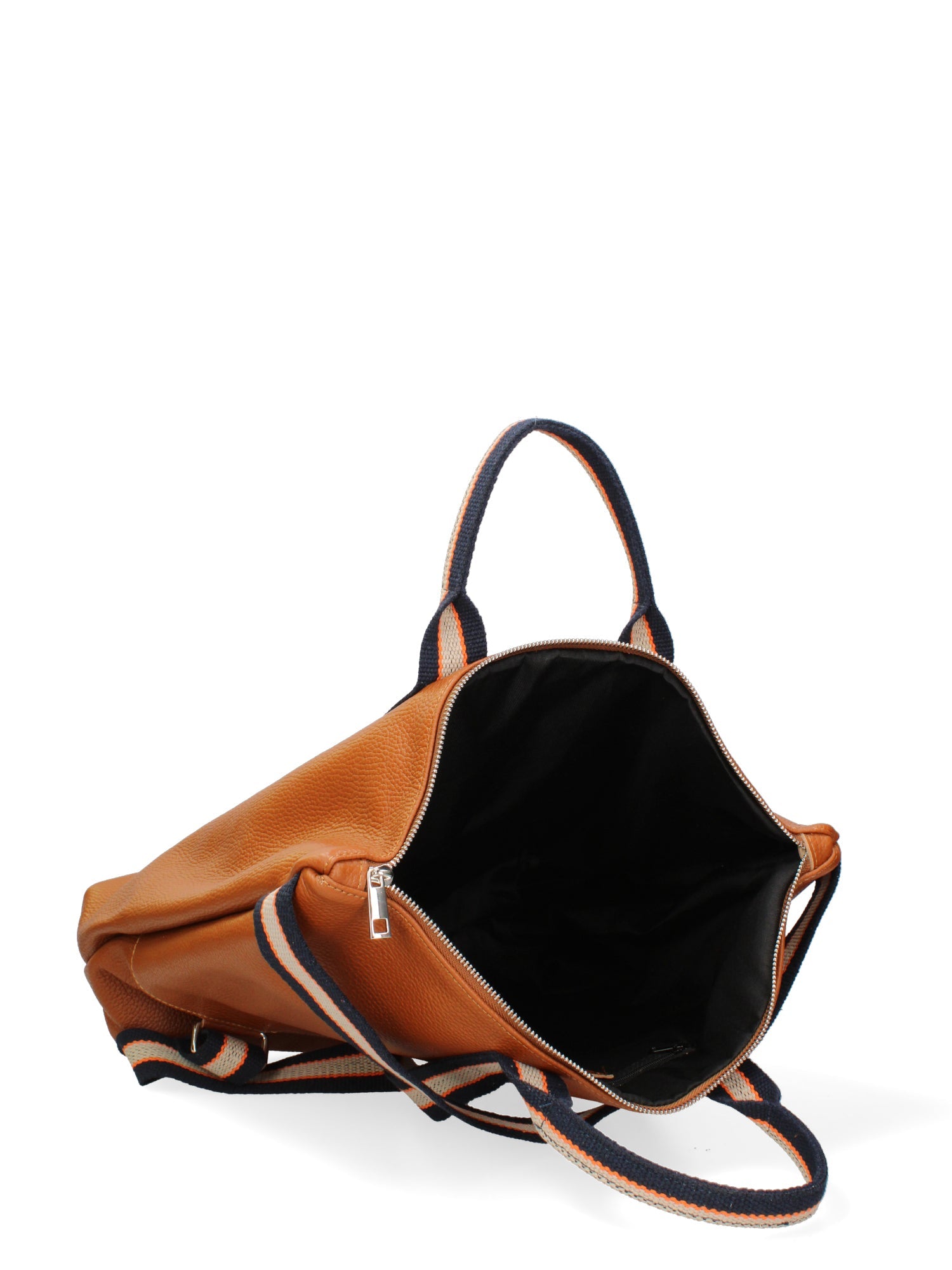 Varese Borsa a mano da donna Vera pelle 689746-D17 CUOIO SCURO - BLU Chiara Ferretti