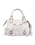 Erisia Borsa a spalla da donna Vera pelle 06091-BIANCO Chiara Ferretti