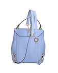 Giuditta Borsa a mano da donna 100% pelle 05937-L220 AZZURRO Chiara Ferretti