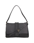 Jasmine Borsa a spalla da donna Vera pelle 06496-NERO Chiara Ferretti