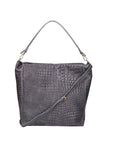 Valtera Borsa a spalla da donna Vera pelle 06500-042 GRIGIO SCURO Chiara Ferretti