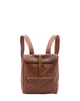 Zaino unisex in vera pelle 100% cotone 4590-MARRONE Alessia Firenze