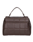 Viola Borsa a mano da donna Vera Pelle 06862-S23 TESTA DI MORO Chiara Ferretti
