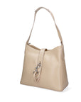Lysane Borsa a spalla da donna Vera pelle 5917-B37 LATTE Chiara Ferretti