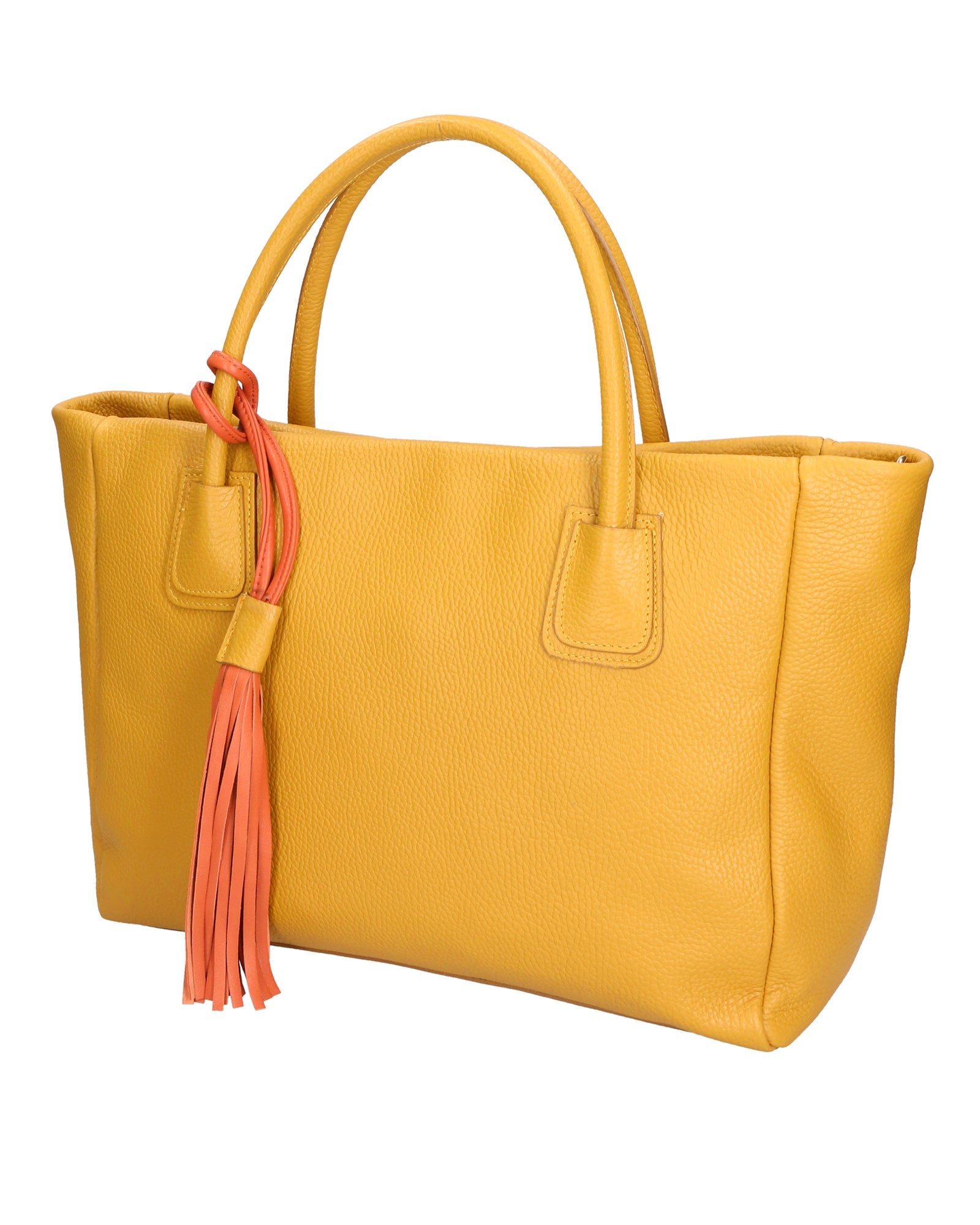 Rosalie Borsa a spalla da donna 100% pelle 06503-D36 SENAPE Chiara Ferretti