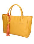 Rosalie Borsa a spalla da donna 100% pelle 06503-D36 SENAPE Chiara Ferretti