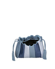 Norma Damen-Schultertasche aus echtem Leder, hergestellt in Italien, 21 x 25 x 4 cm