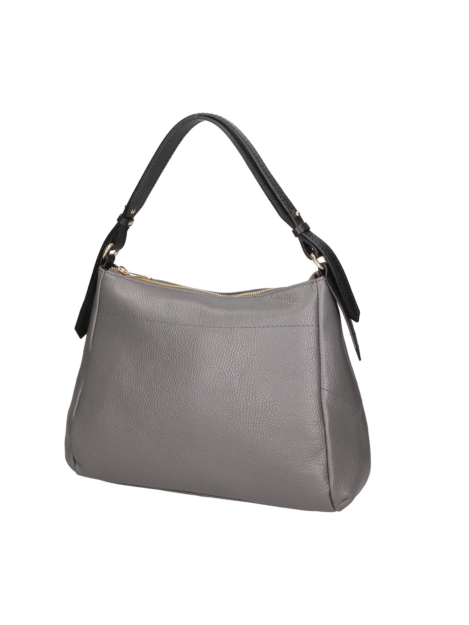 Vladimira Borsa a spalla da donna Vera pelle 06675-D27 CENERE + D28 NERO Chiara Ferretti