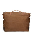 Minerva Borsa a mano unisex Canvas e pelle ZG3011-FANGO TAUPE Chiara Ferretti