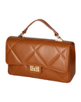 Vita Borsa a spalla da donna Vera pelle 06879-S17 CUOIO SCURO Chiara Ferretti