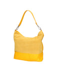 Graziana Borsa a spalla da donna Vera pelle 05960-51 GIALLO 04 GIALLO Chiara Ferretti