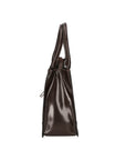 Fiorenza Borsa a mano da donna Vera pelle 9113-TMORO DARK BROWN Chiara Ferretti