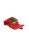 Caelia Borsa a tracolla da donna Vera pelle 194942-ROSSO+ROSSO Chiara Ferretti