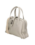Orietta Borsa a mano da donna Vera pelle 01669-D86 GRIGIO PERLA PEARL GREY Chiara Ferretti