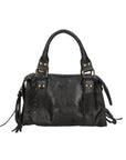 Erisia Borsa a spalla da donna Vera pelle 06091-NERO Chiara Ferretti