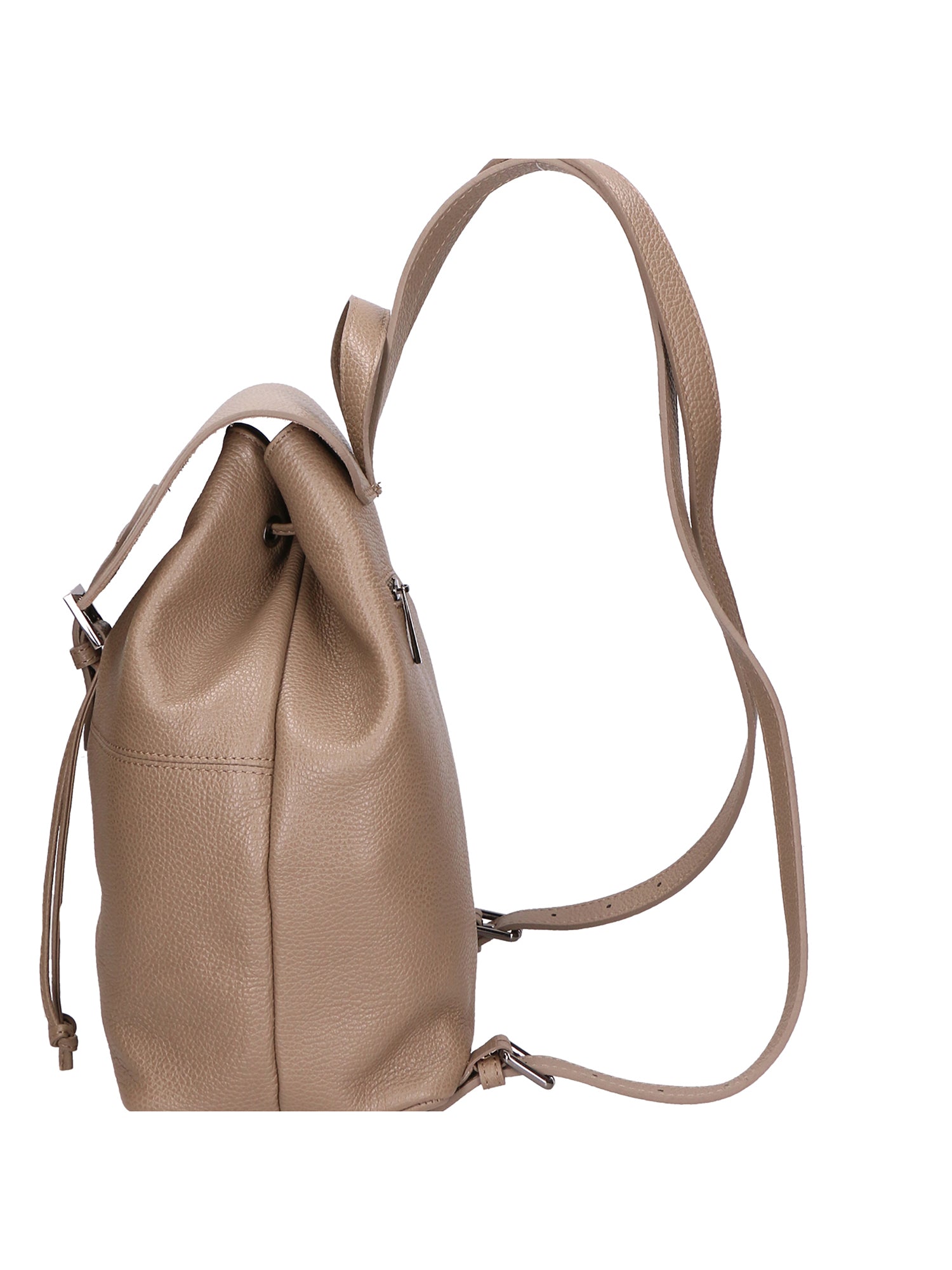 Lorentina 06855-D40 TAUPE Zaino da donna in vera pelle TAUPE Chiara Ferretti