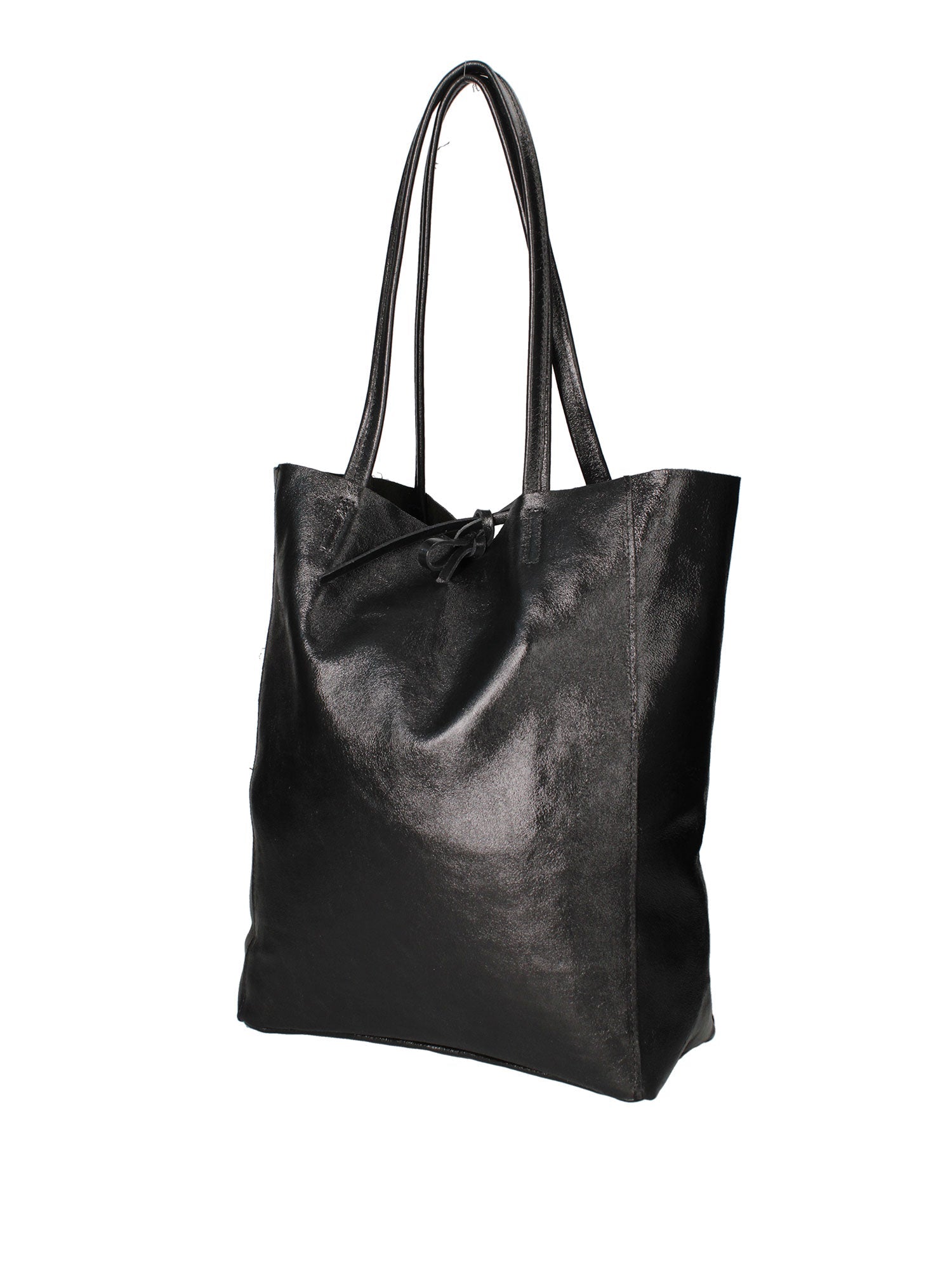 Íris Borsa a mano da donna Vera Pelle 07565-L022 NERO Chiara Ferretti