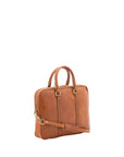 Borsa a mano unisex in vera pelle Made in Italy 4540-MIELE Alessia Firenze