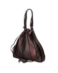 Oceania Borsa a spalla da donna Vera pelle 580041-T.MORO DARK BROWN Chiara Ferretti