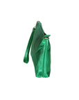 Giorgia Damen-Clutch aus echtem Leder, hergestellt in Italien, 19 x 27 x 2 cm