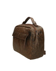 Vera Pelle 6542-CUOIO COGNAC Borsa a mano unisex Modello Avelon Chiara Ferretti