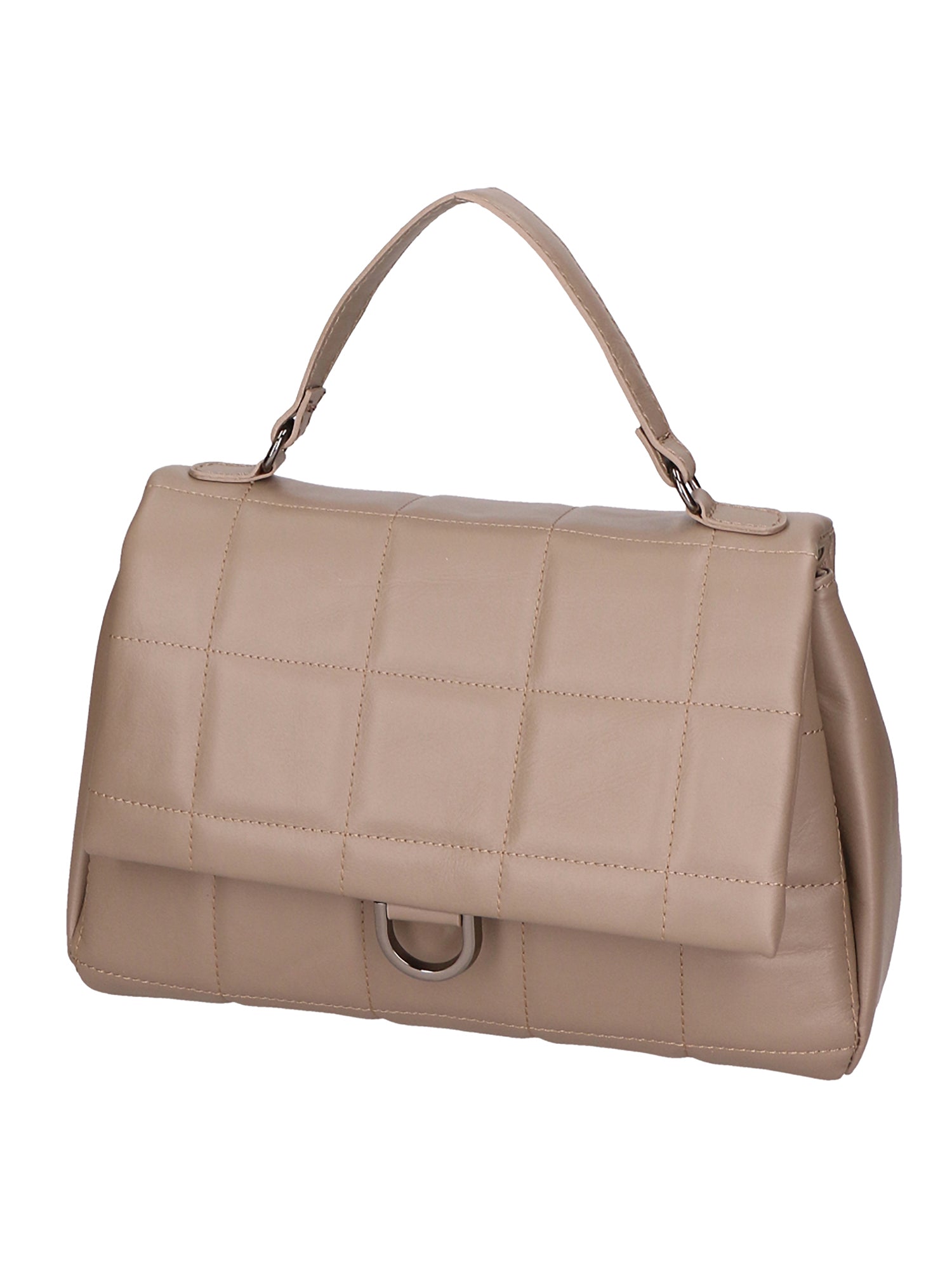 Viola Borsa a mano da donna Vera Pelle 06862-S40 TAUPE Chiara Ferretti