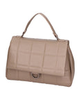 Viola Borsa a mano da donna Vera Pelle 06862-S40 TAUPE Chiara Ferretti