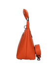 Luciana Borsa a mano da donna Vera pelle 02209-D35 PAPAYA PAPAYA Chiara Ferretti
