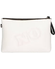 Ottavia Borsa a spalla da donna Neoprene 1331-BIANCO+NERO Chiara Ferretti