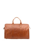 Borsa da viaggio unisex in vera pelle 100% cotone 4091-MIELE Alessia Firenze