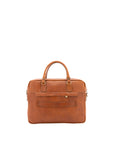 Borsa a mano unisex in vera pelle Made in Italy 4318-MIELE Alessia Firenze