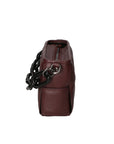 Lucrezia Borsa a mano da donna Vera pelle 03901-D54 BORDO SCURO DARK BORDEAUX Chiara Ferretti