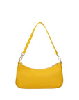 Damen-Schultertasche aus echtem Leder, hergestellt in Italien, 27 x 14 x 3 cm