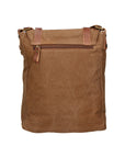 Milena Borsa a tracolla unisex Canvas e vera pelle ZG3009-FANGO TAUPE Chiara Ferretti