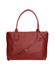 Lorena Borsa a spalla da donna Vera pelle 06506-D10 ROSSO SCURO Chiara Ferretti